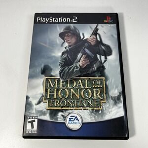 Medal of Honor Frontline PS2 PlayStation 2 Complete With Manual CIB